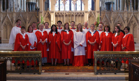 The Abbey Choir at Lincoln Cathedral – Summer 2010